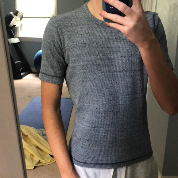 Men’s sweater material t-shirt - Picture 1 of 3